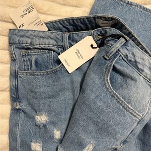 Forever 21 Light Blue Boyfriend Jeans